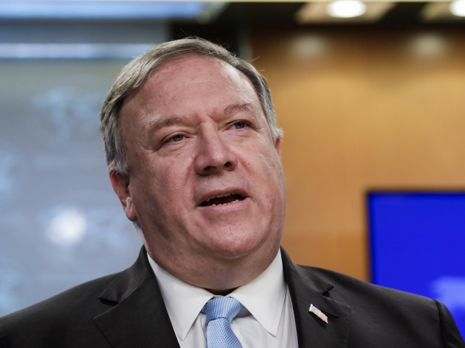 Pompeo Quarantining After Contact With COVID 19 Positive Person State 