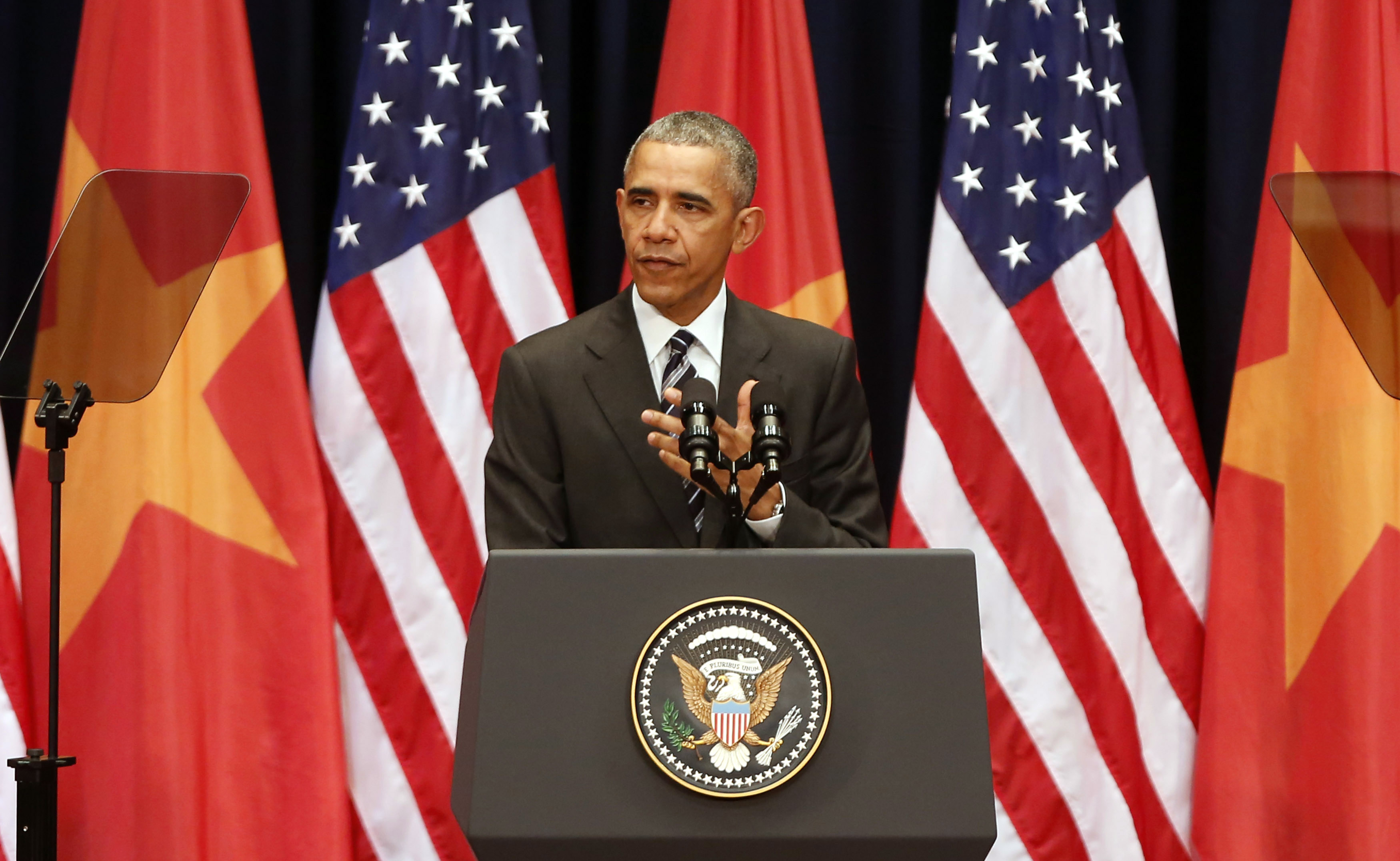 Obama Implores Vietnam To Embrace Human Rights