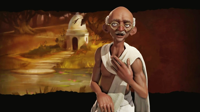 In Civilization Vi Gandhi Might Not Be As Nuke Happy Anymore