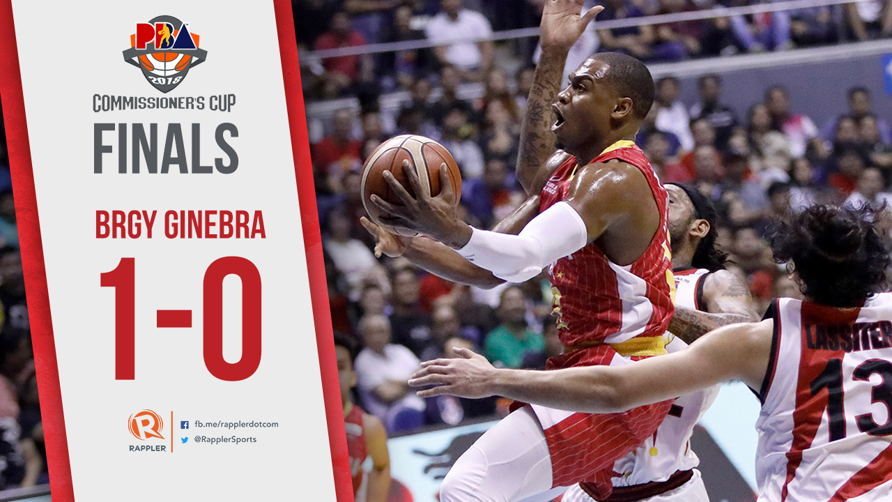 HIGHLIGHTS PBA Finals 2018 Game 1 Barangay Ginebra vs San Miguel Beermen