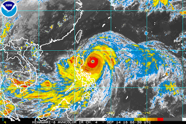 Typhoon Ompong Signal No 4 In Cagayan Northern Isabela 9985