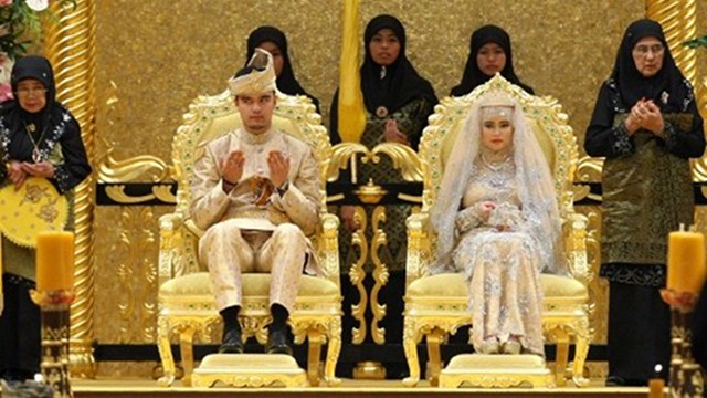 In Photos Pomp And Pageantry At The Royal Wedding In Brunei