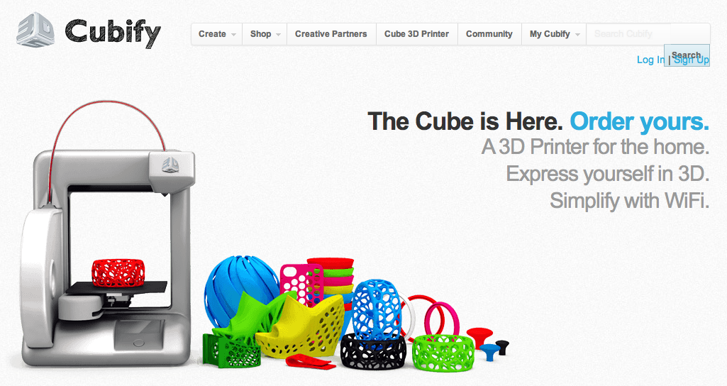 cubify express yourself in 3d