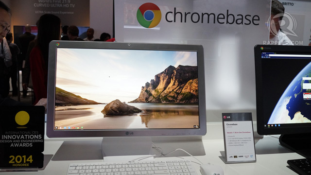 LG Chromebase, world's first all-in-one Chrome OS desktop