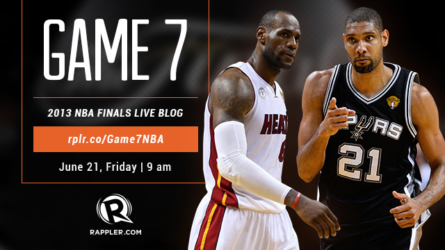 LIVE BLOG: NBA Finals Game 7